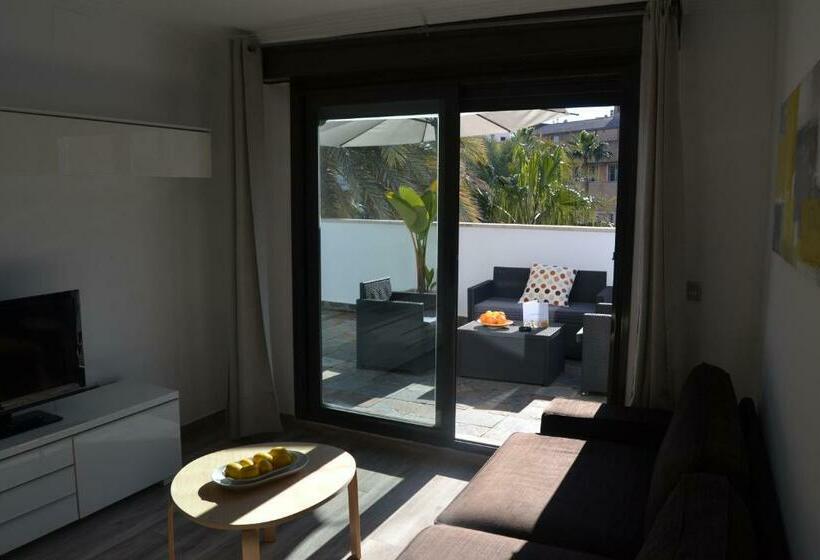 Апартаменты Пентхаус 1 Спальня, Azz Sevilla Torre de La Plata Apartamentos