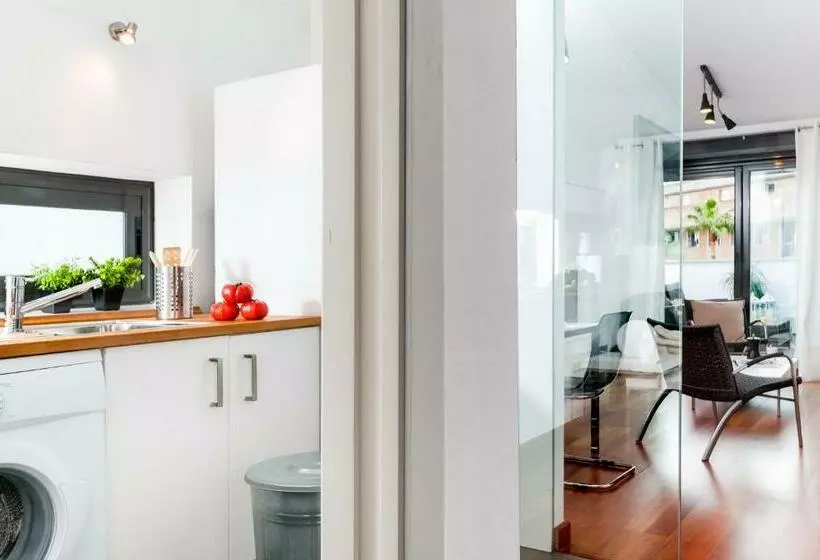 １ベッドルームペントハウスアパート, Azz Sevilla Torre de La Plata Apartamentos