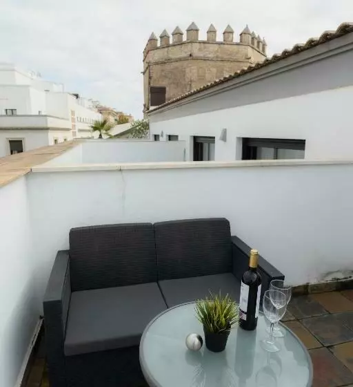 １ベッドルームペントハウスアパート, Azz Sevilla Torre de La Plata Apartamentos