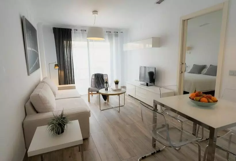 １ベッドルームペントハウスアパート, Azz Sevilla Torre de La Plata Apartamentos