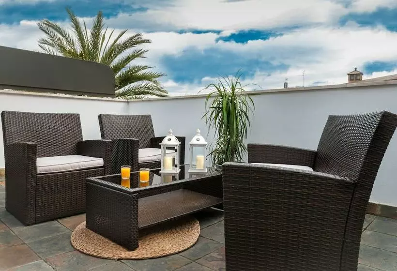 １ベッドルームペントハウスアパート, Azz Sevilla Torre de La Plata Apartamentos