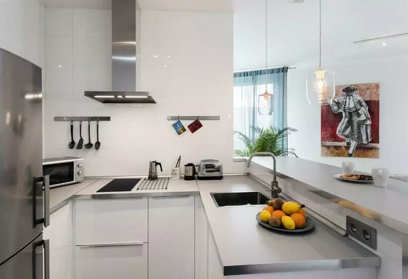 １ベッドルームアパートメント, Azz Sevilla Torre de La Plata Apartamentos