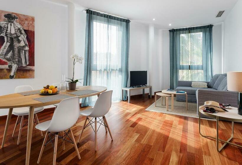 Апартаменты 1 Спальня, Azz Sevilla Torre de La Plata Apartamentos