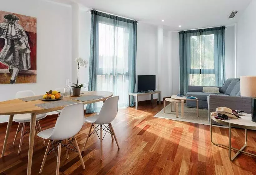 １ベッドルームアパートメント, Azz Sevilla Torre de La Plata Apartamentos
