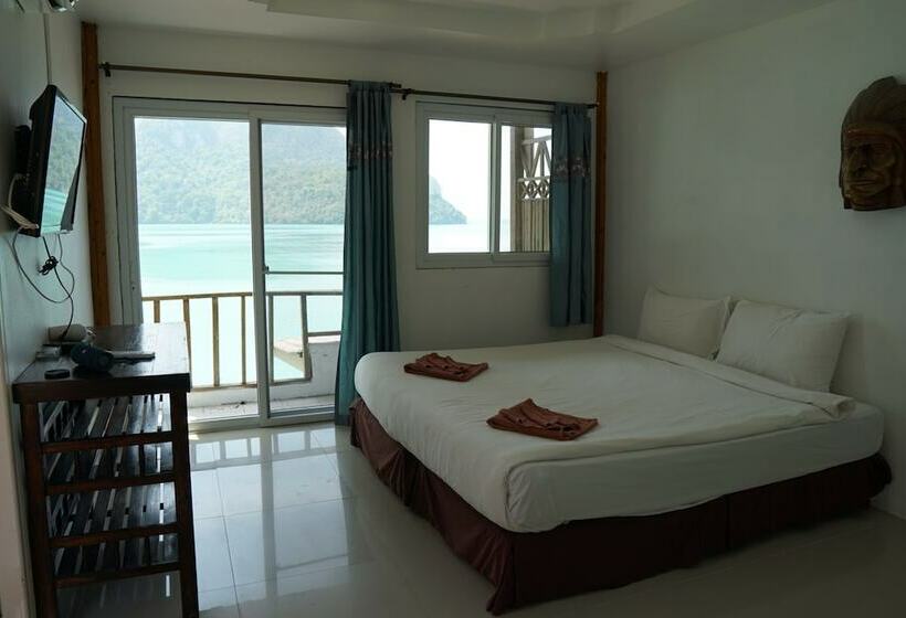 חדר סופריור נוף לים, Phi Phi Cozy Seafront Resort
