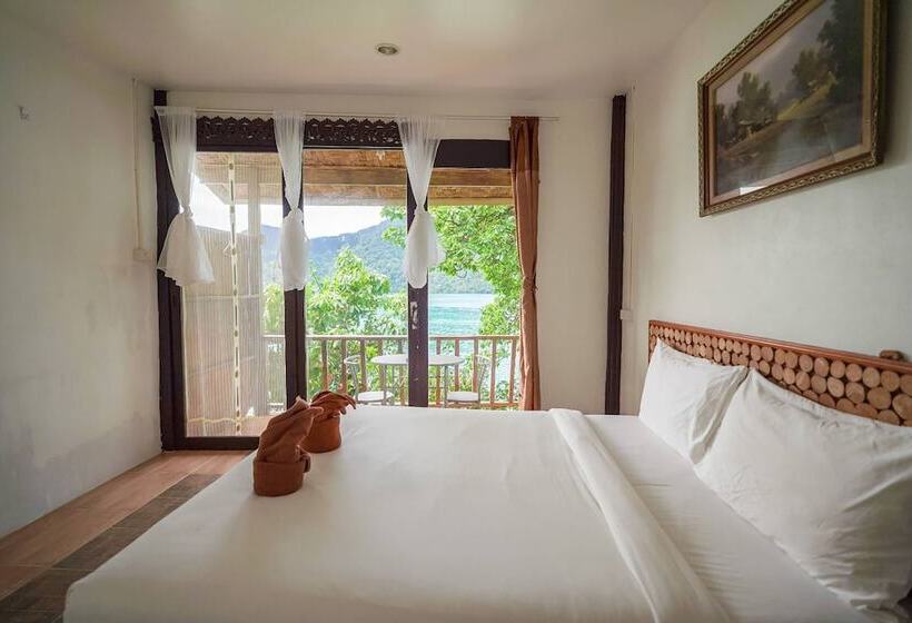 חדר סופריור נוף לים, Phi Phi Cozy Seafront Resort