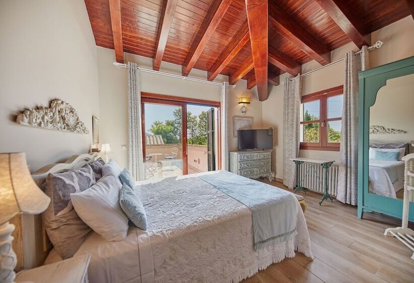 バルコニー付きデラックスルーム, Agroturismo Sa Vinya Des Convent