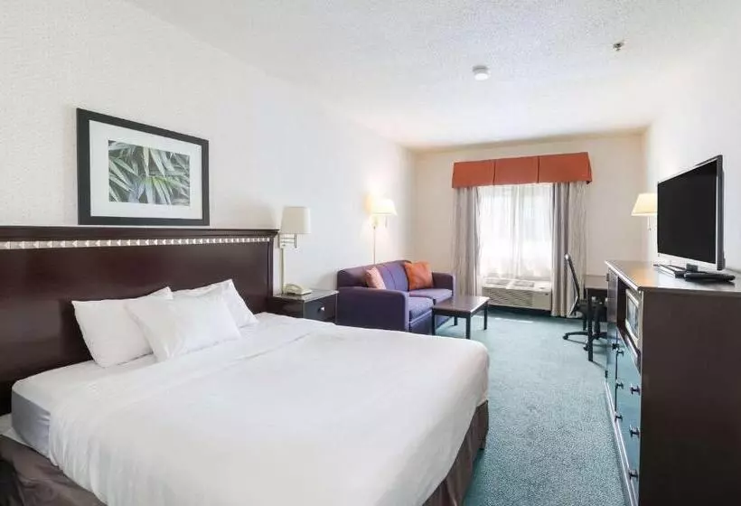 キングサイズベッドのスタンダードルーム, Rodeway Inn Urbana Champaign University Area
