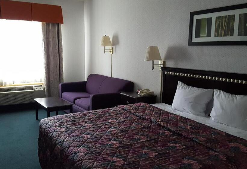 キングサイズベッドのスタンダードルーム, Rodeway Inn Urbana Champaign University Area