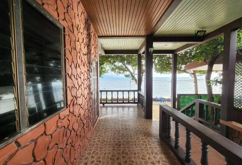 Deluxe-huone Merinäkymä Parveke, Coral Bungalows