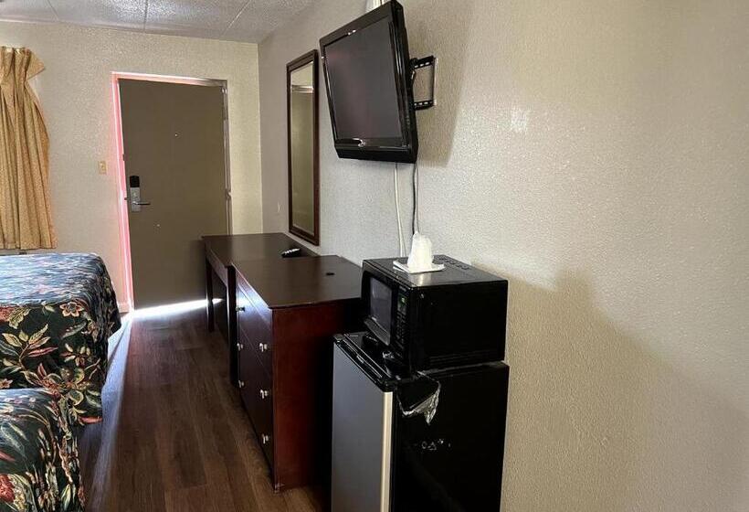 חדר דלוקס עם מיטת קינג, Budget Plaza Motel