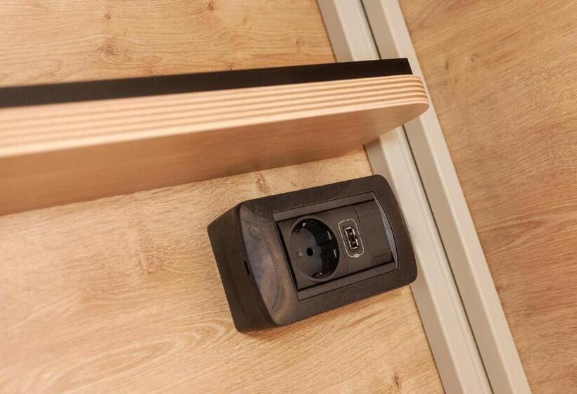 ２段ベッド付きスタンダードルーム, A Room In The City Hostel