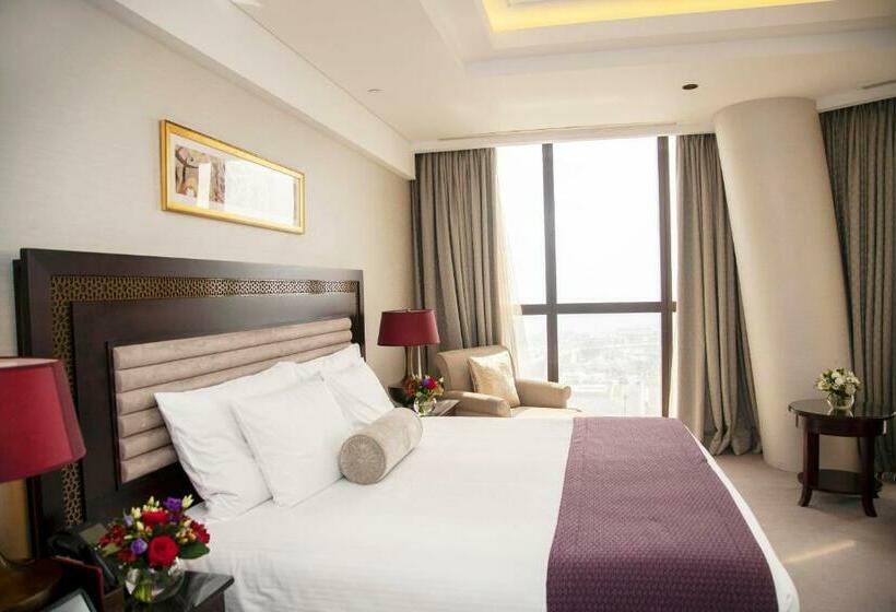 キングサイズベッド、ビュー付きデラックスルーム, Bab Al Qasr