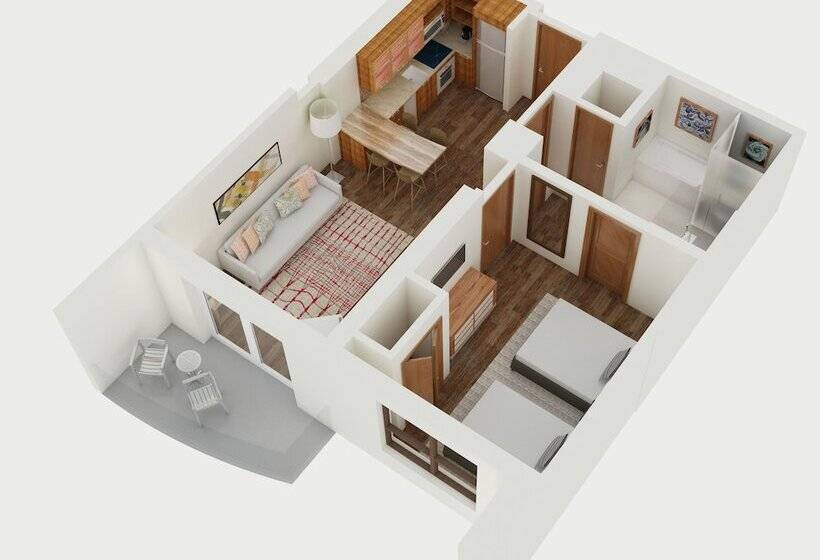 Люкс Deluxe Вид на Море, Hilton Grand Vac Club The Grand Islander Waikiki Honolulu