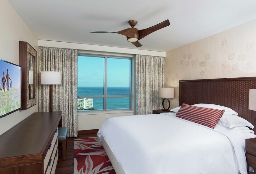 2 베드룸 디럭스 스위트, Hilton Grand Vac Club The Grand Islander Waikiki Honolulu