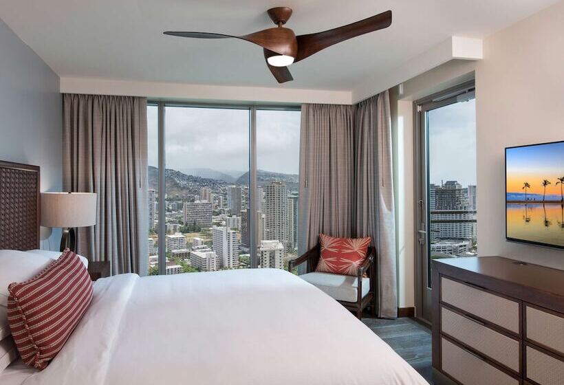 2침실 펜트하우스 아파트, Hilton Grand Vac Club The Grand Islander Waikiki Honolulu