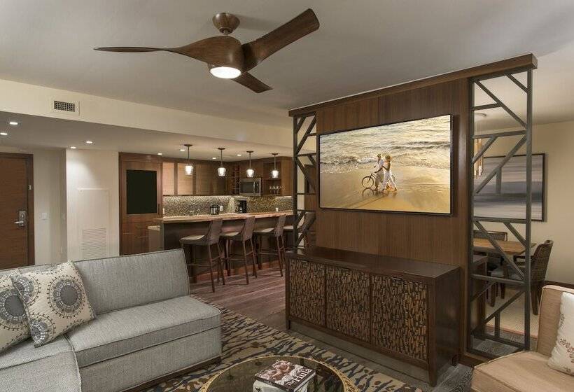 شقة دور أخير غرفتين نوم, Hilton Grand Vac Club The Grand Islander Waikiki Honolulu
