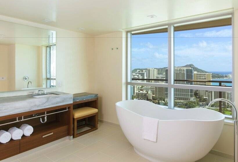 1ベッドルームペントハウスアパート, Hilton Grand Vac Club The Grand Islander Waikiki Honolulu