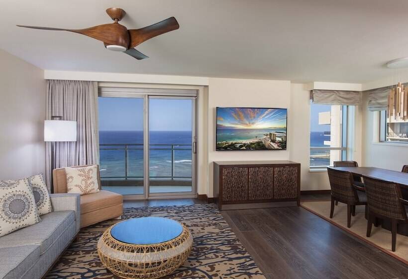 شقة دور أخير غرفة نوم واحدة, Hilton Grand Vac Club The Grand Islander Waikiki Honolulu