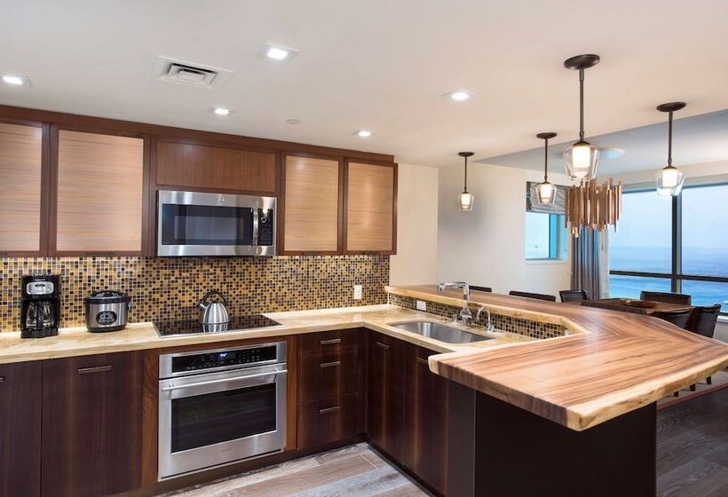 1침실 펜트하우스 아파트, Hilton Grand Vac Club The Grand Islander Waikiki Honolulu