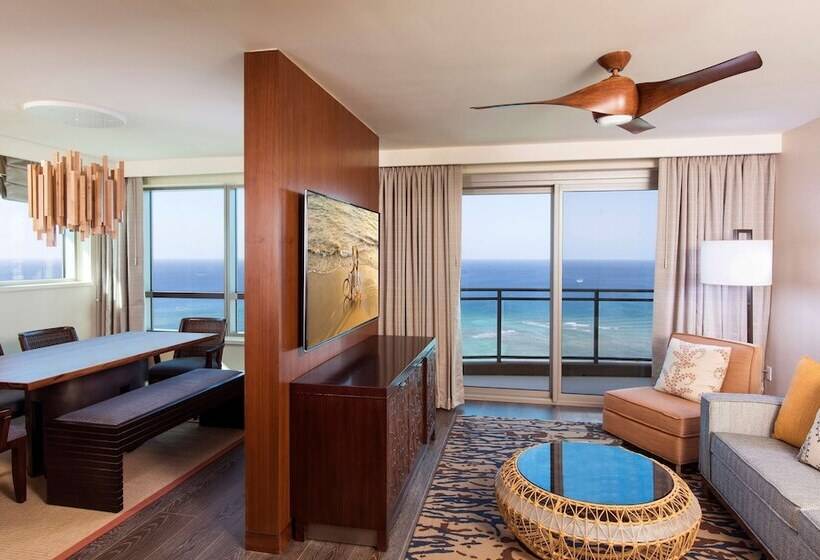 1침실 펜트하우스 아파트, Hilton Grand Vac Club The Grand Islander Waikiki Honolulu