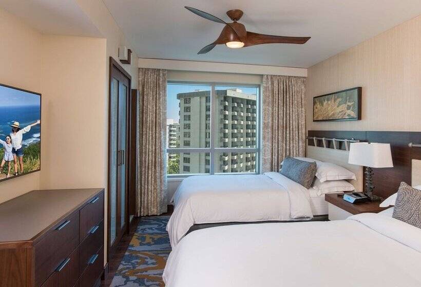 Люкс Адаптированный для Инвалидов, Hilton Grand Vac Club The Grand Islander Waikiki Honolulu