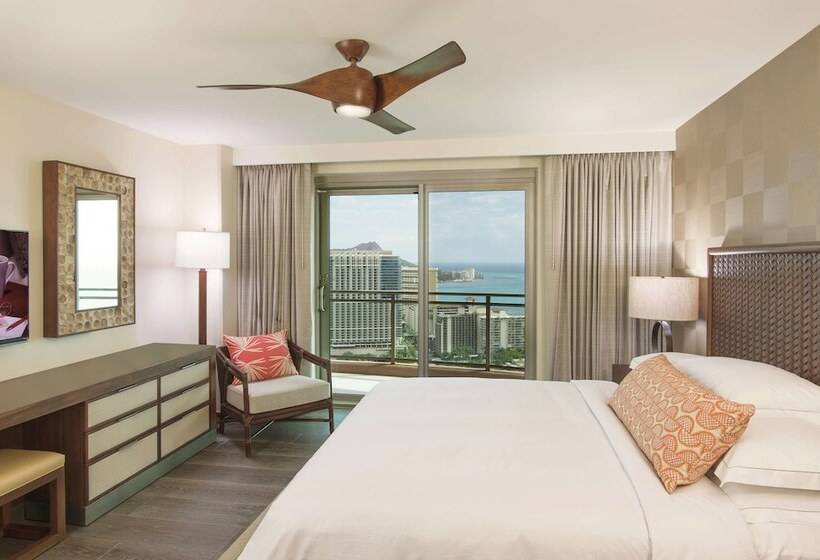 Апартаменты Пентхаус 2 Спальни, Hilton Grand Vac Club The Grand Islander Waikiki Honolulu