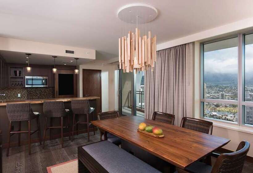 ペントハウス2ベッドルームアパート, Hilton Grand Vac Club The Grand Islander Waikiki Honolulu