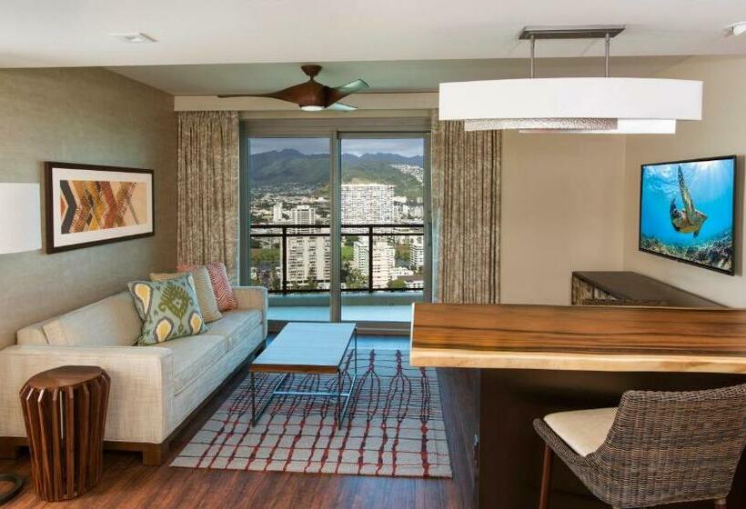 Люкс Вид на Горы, Hilton Grand Vac Club The Grand Islander Waikiki Honolulu