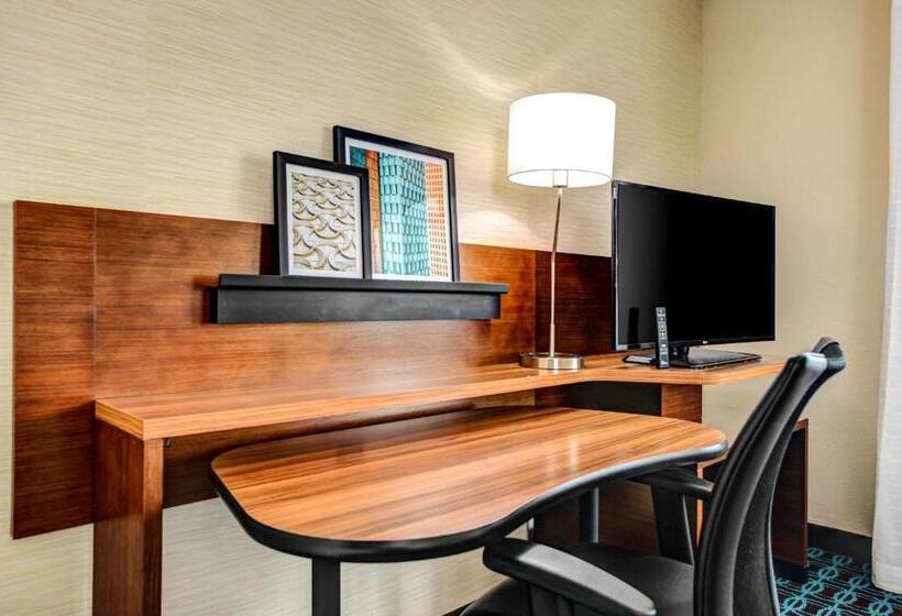 إستوديو قياسى سرير كينج, Fairfield Inn & Suites By Marriott Lansing At Eastwood