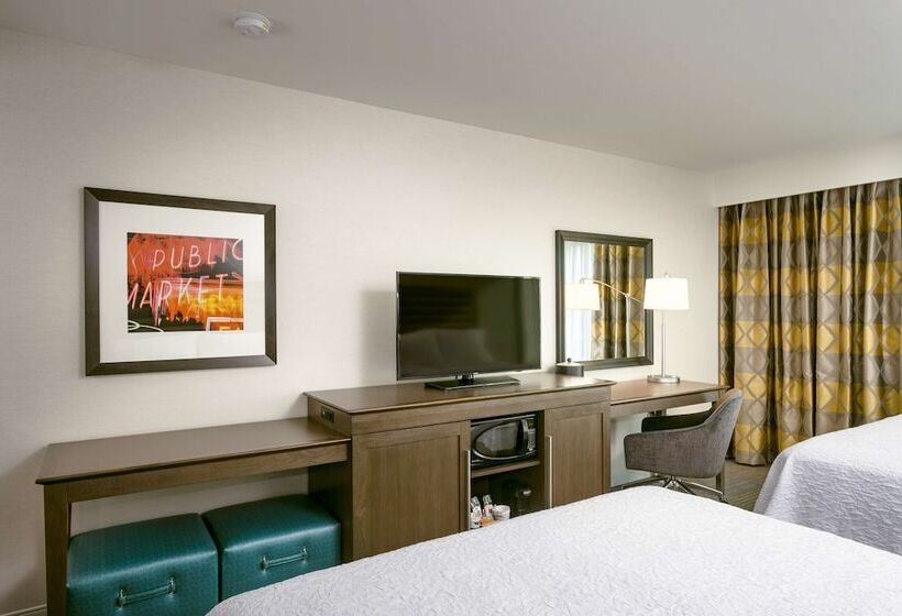 اتاق استاندارد با 2 تخت دوبل, Hampton Inn & Suites By Hilton Seattle/northgate
