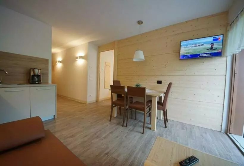 １ベッドルームアパートメント, Residence Plan De Corones