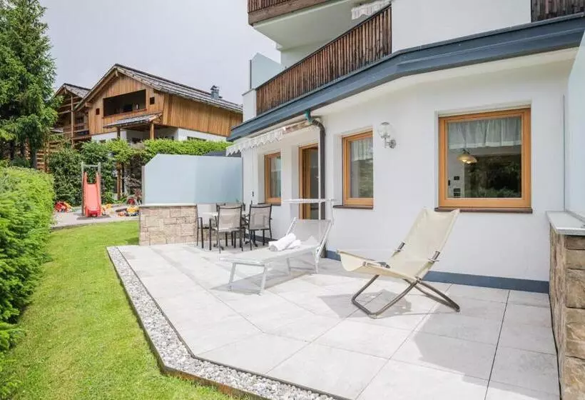 庭の見える１ベッドルームアパートメント, Residence Plan De Corones