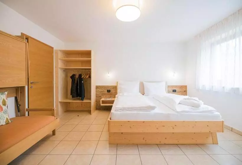 庭の見える１ベッドルームアパートメント, Residence Plan De Corones