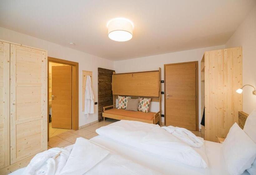 带1个卧室带花园景观的公寓, Residence Plan De Corones