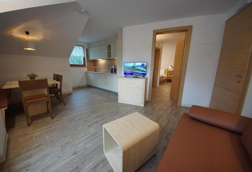 带1个卧室的高级公寓, Residence Plan De Corones