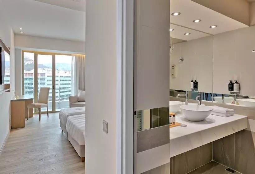 اتاق استاندارد با چشم‌انداز, Athens Tiare By Mage Hotels