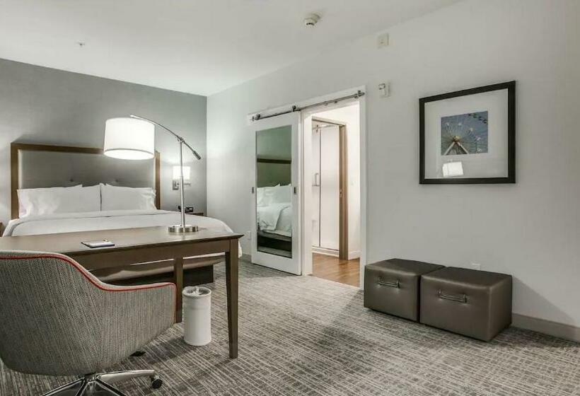 Deluxe Suite King Bed, Hampton Inn & Suites North Dallas Central Expy