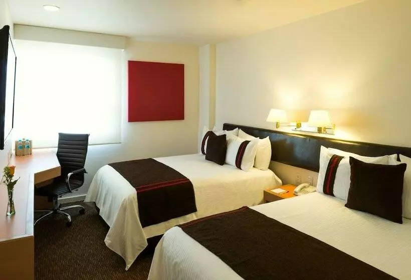 ２ダブルベッドのスタンダードルーム, Ramada By Wyndham Tampico Centro