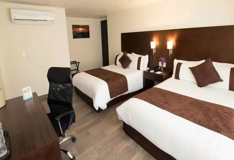 ２ダブルベッドのスタンダードルーム, Ramada By Wyndham Tampico Centro