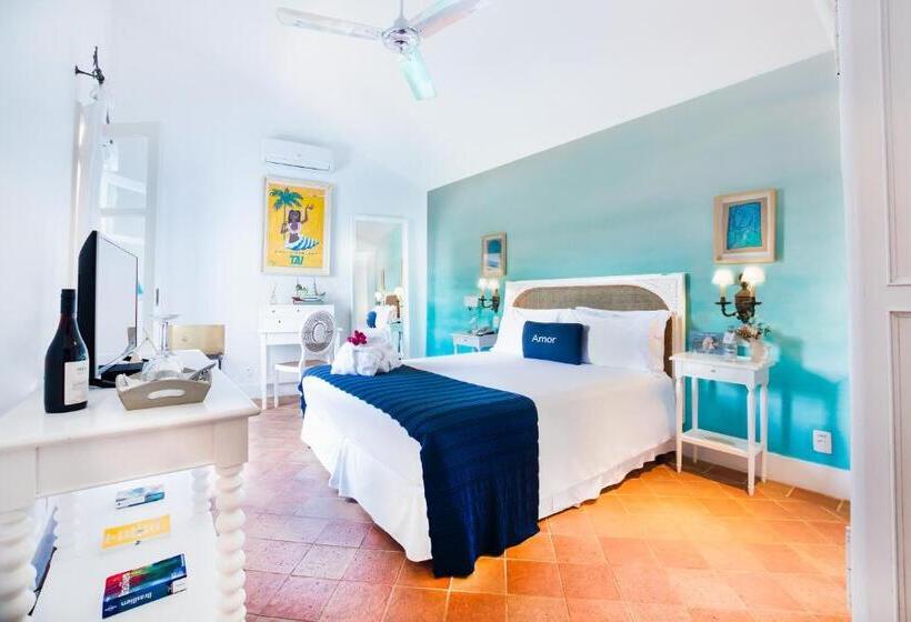 디럭스 룸, Vila Da Santa Hotel Boutique & Spa