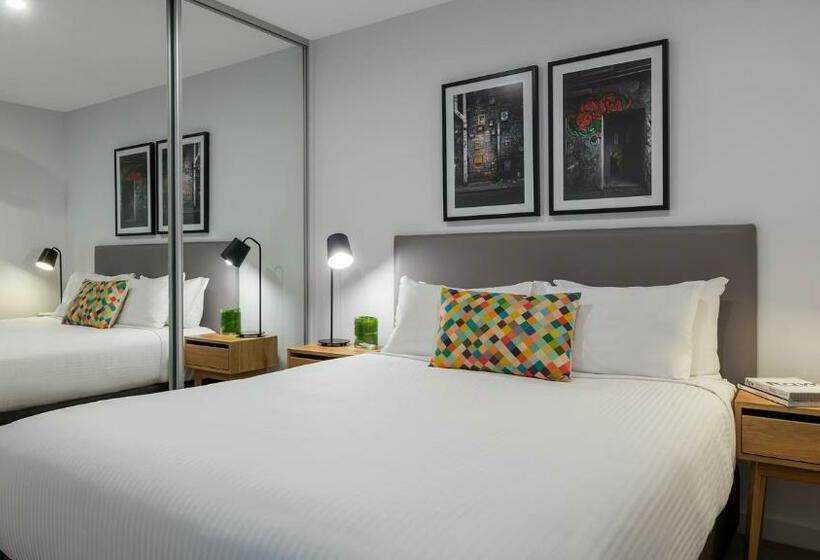 침실 1개 아파트, Oaks Melbourne Southbank Suites