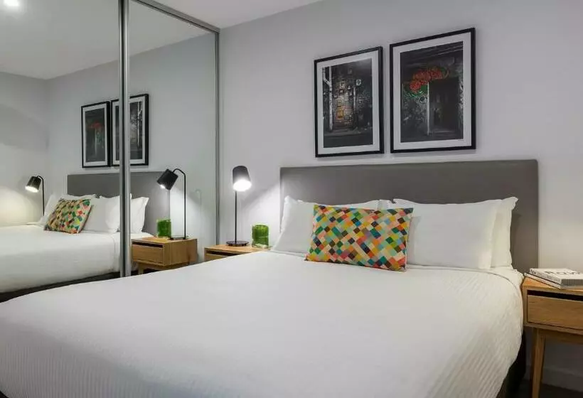 １ベッドルームアパートメント, Oaks Melbourne Southbank Suites