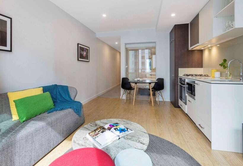 شقة غرفة واحدة, Oaks Melbourne Southbank Suites