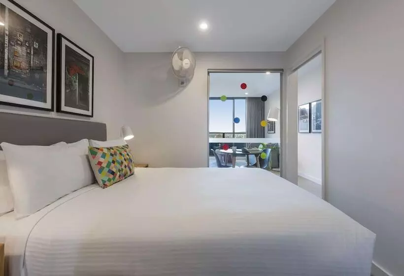 １ベッドルームアパートメント, Oaks Melbourne Southbank Suites