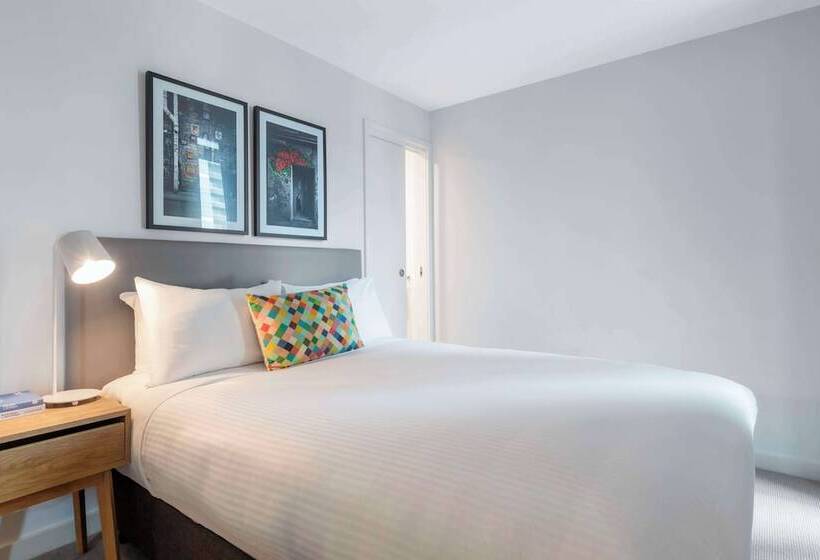 침실 2개 아파트, Oaks Melbourne Southbank Suites