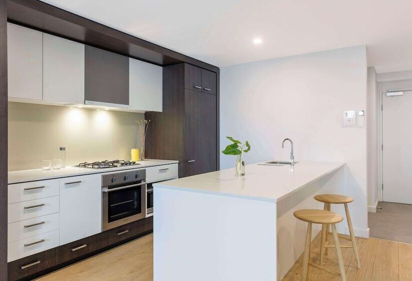 2 베드룸 이그제큐티브 아파트, Oaks Melbourne Southbank Suites