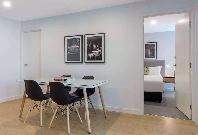 ２ベッドルームのエクゼクティブアパートメント, Oaks Melbourne Southbank Suites