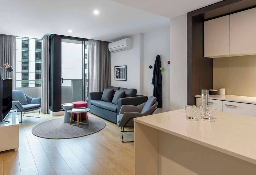 2 베드룸 이그제큐티브 아파트, Oaks Melbourne Southbank Suites