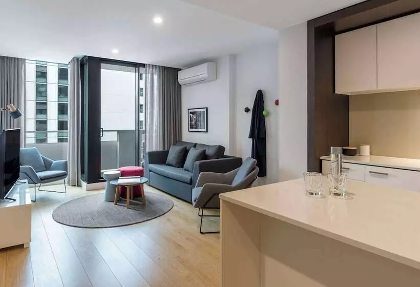 ２ベッドルームのエクゼクティブアパートメント, Oaks Melbourne Southbank Suites